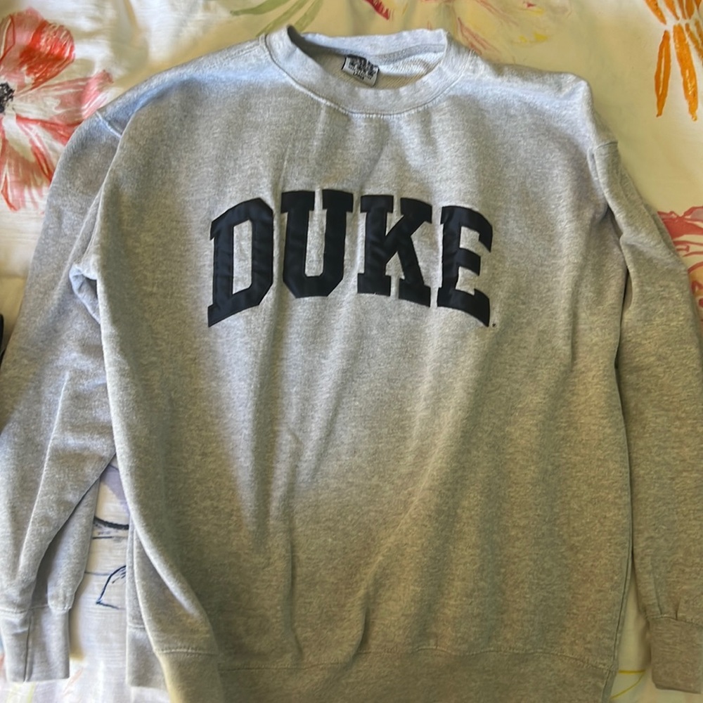 Duke university oversized crewneck